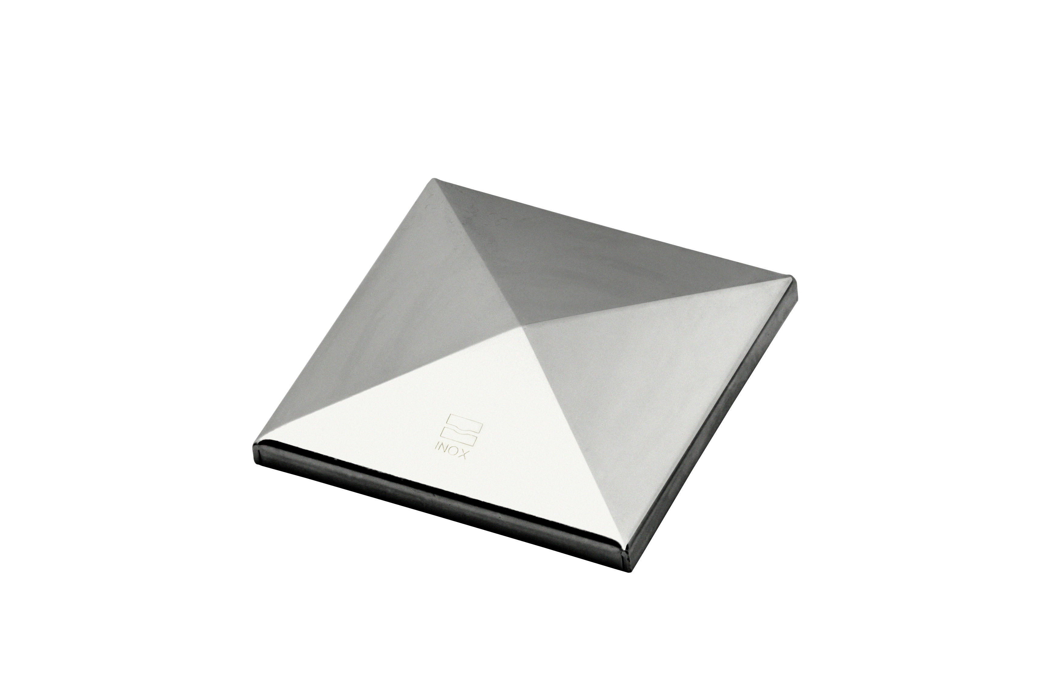 TOPO DE TUBO QUADRADO 40MM, INOX