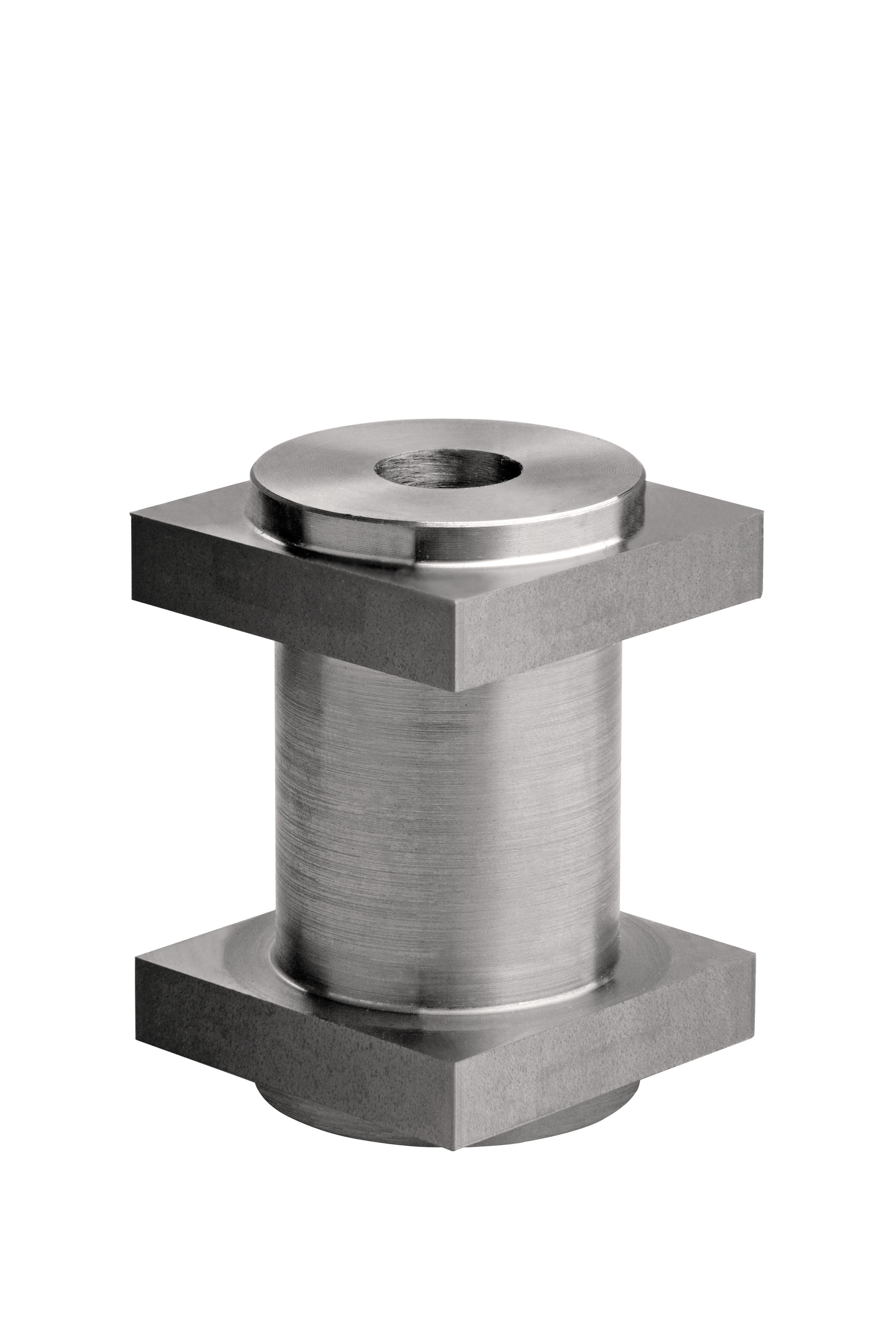 PIVOT TAMANHO GRANDE C/ BASE QUADRADA P/ DOBRADIÇAS DE FIXAR