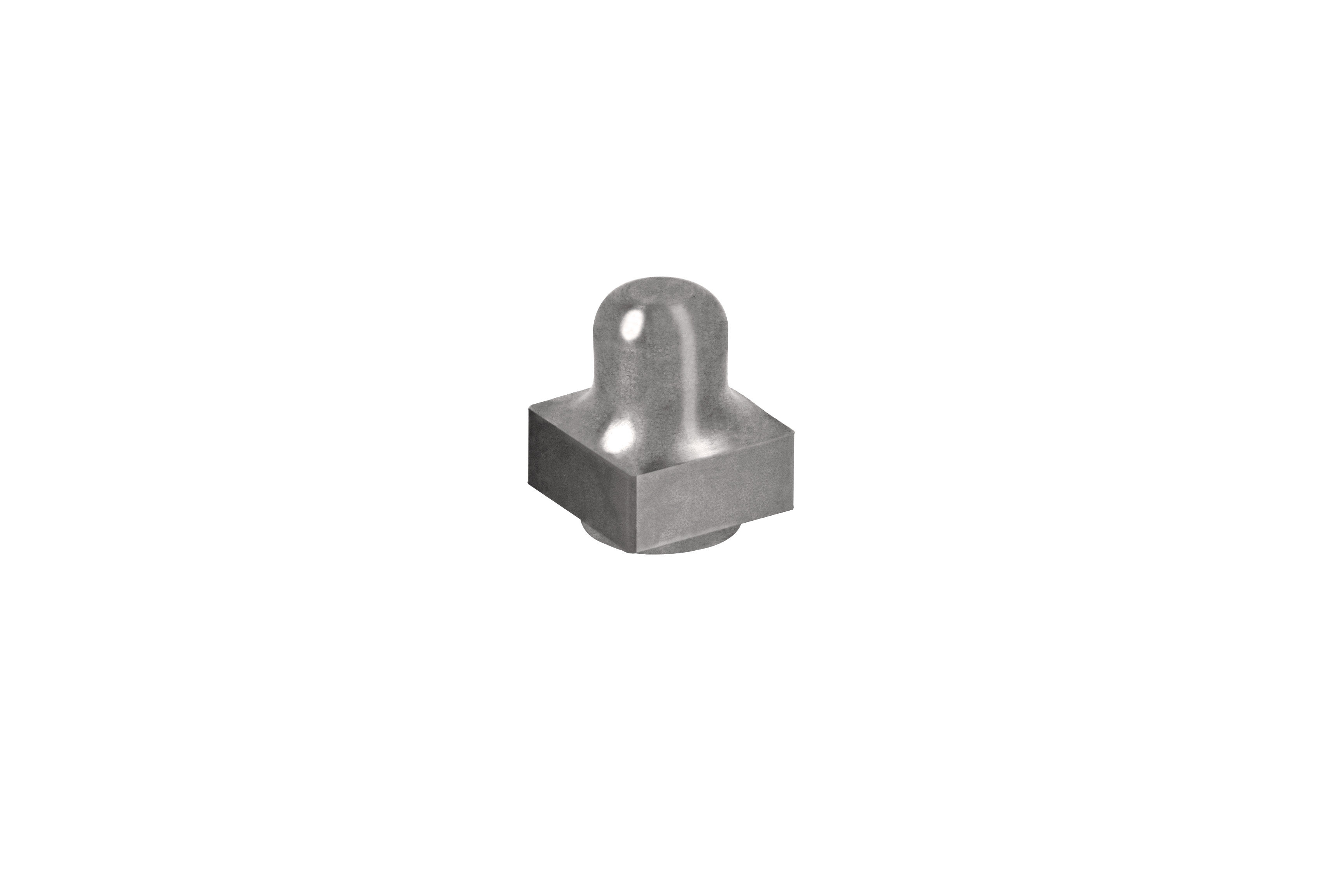 PERNO INFERIOR C/ BASE QUADRADA 40x40x3