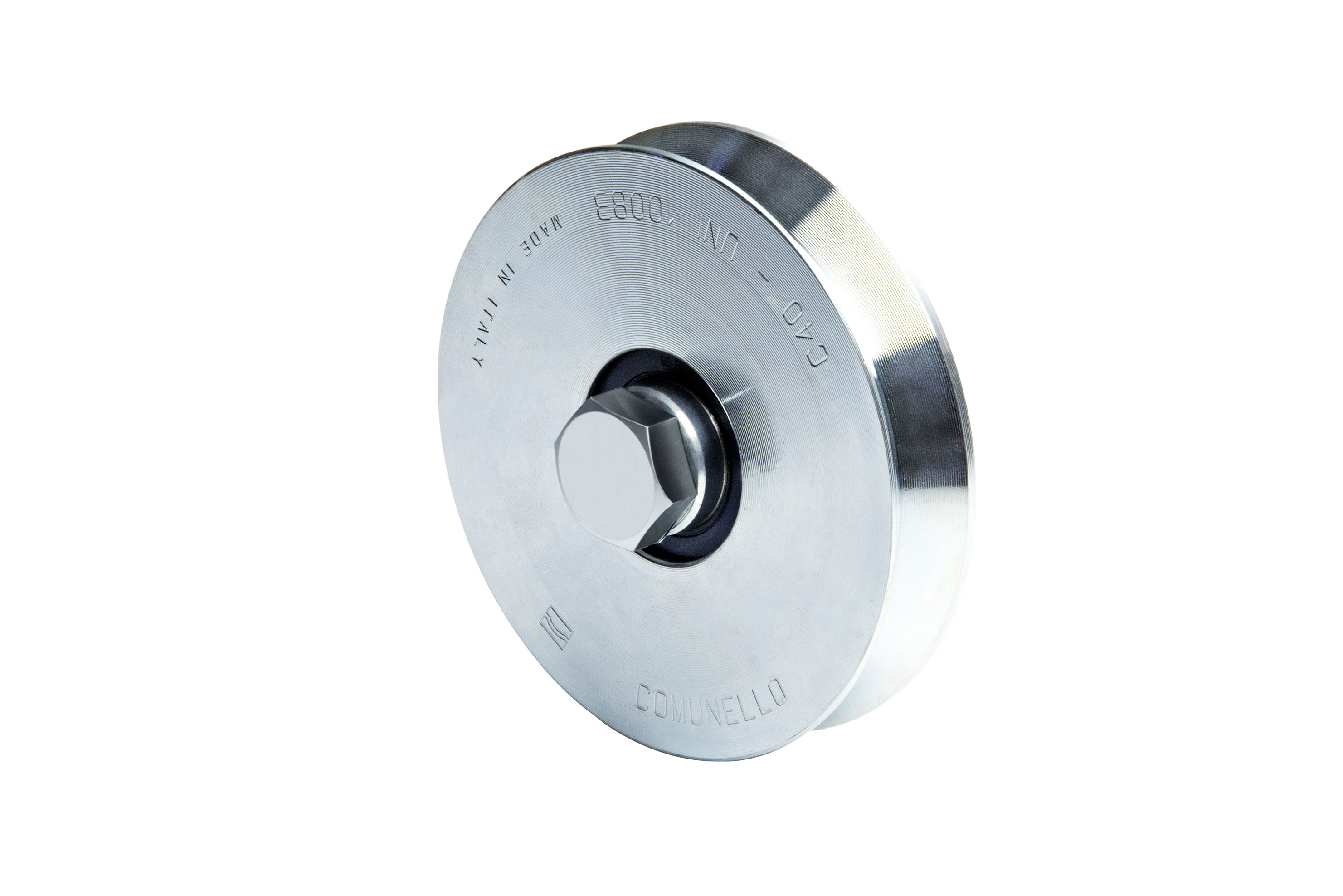 RODA C/ 1 ROLAMENTO CANAL EM V Ø98