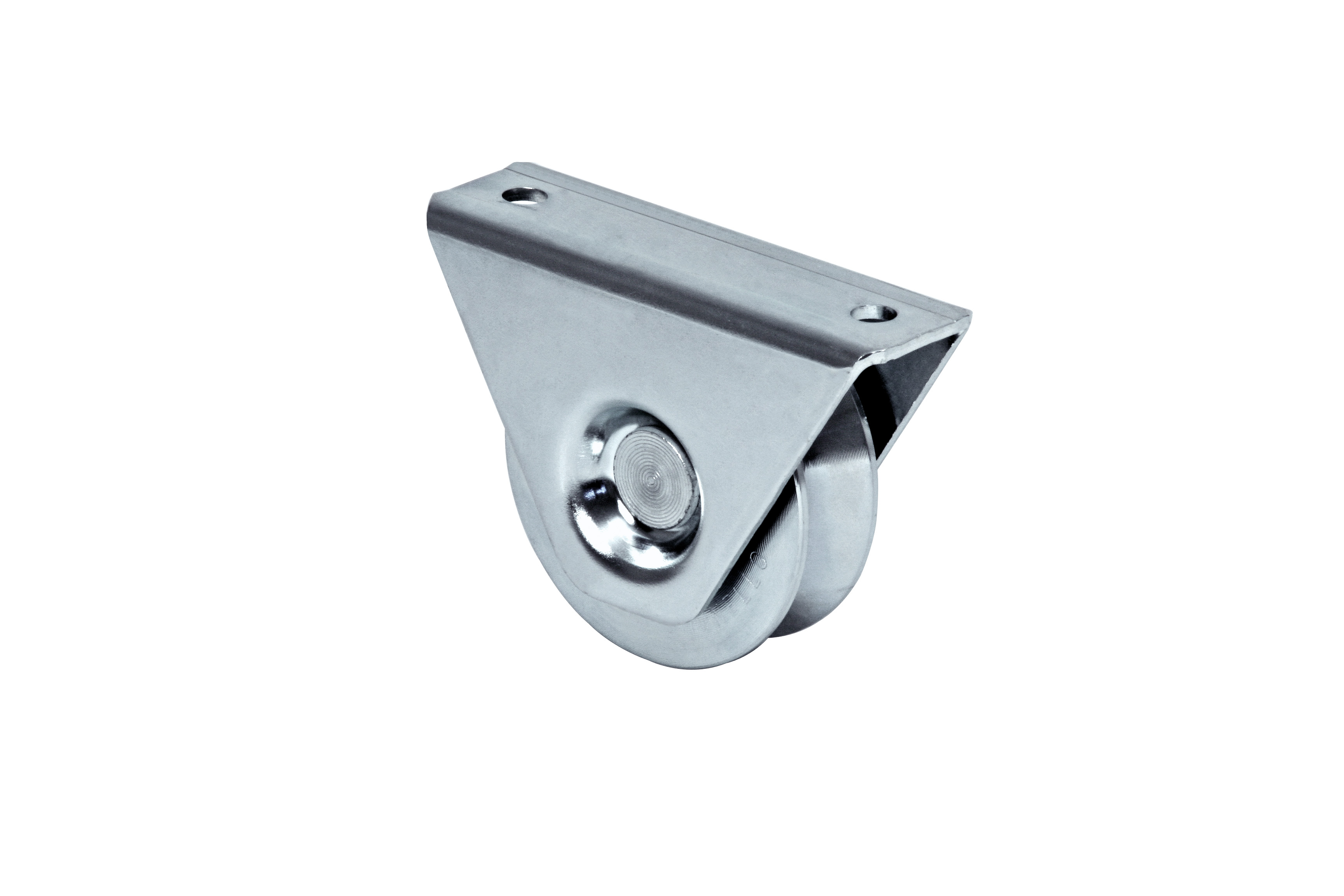 RODA C/1 ROLAMENTO, C/ CANAL EM V, SUPORTE EXTERIOR Ø88