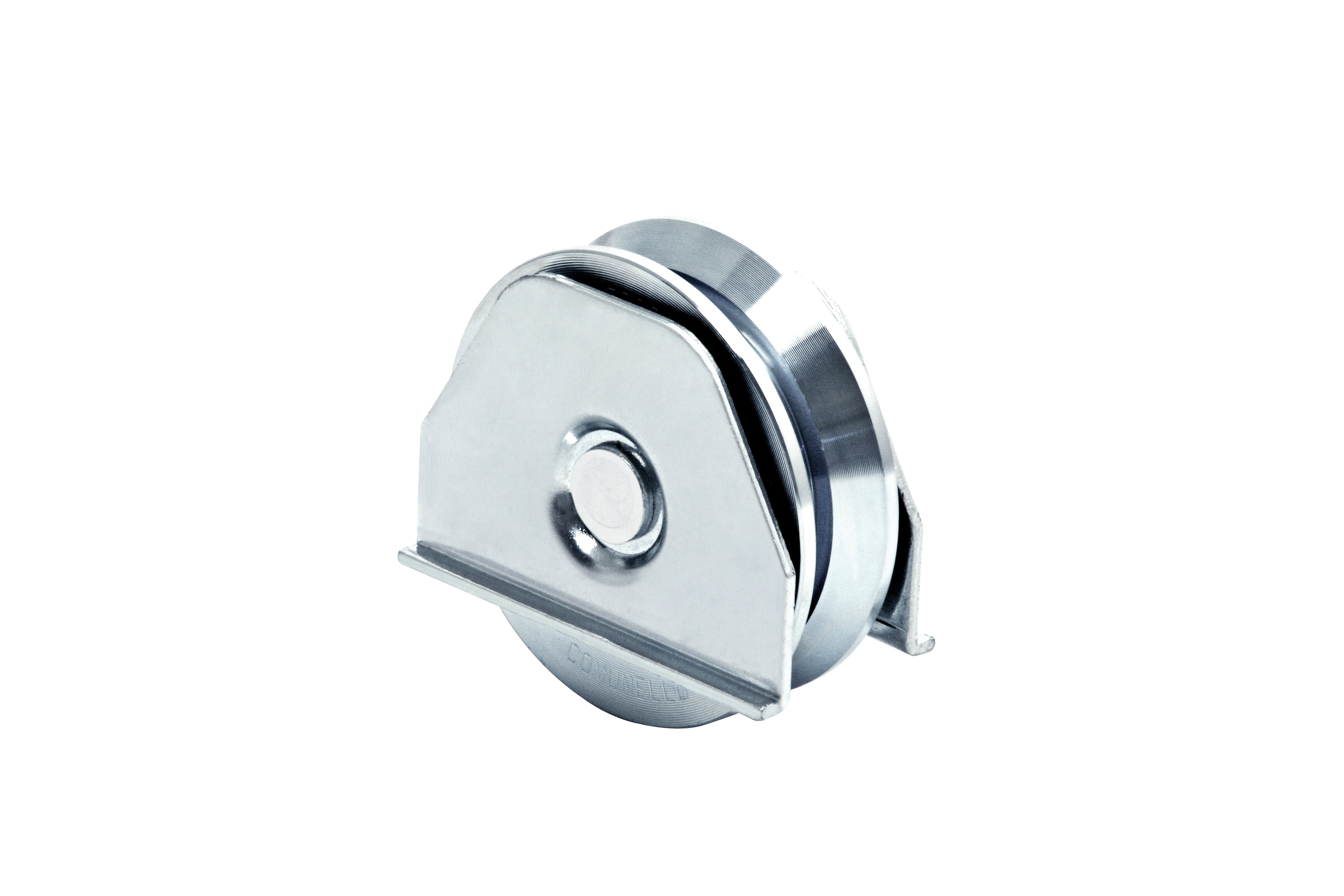 RODA C/2 ROLAMENTOS, CANAL EM Y, COM PLACAS Ø137