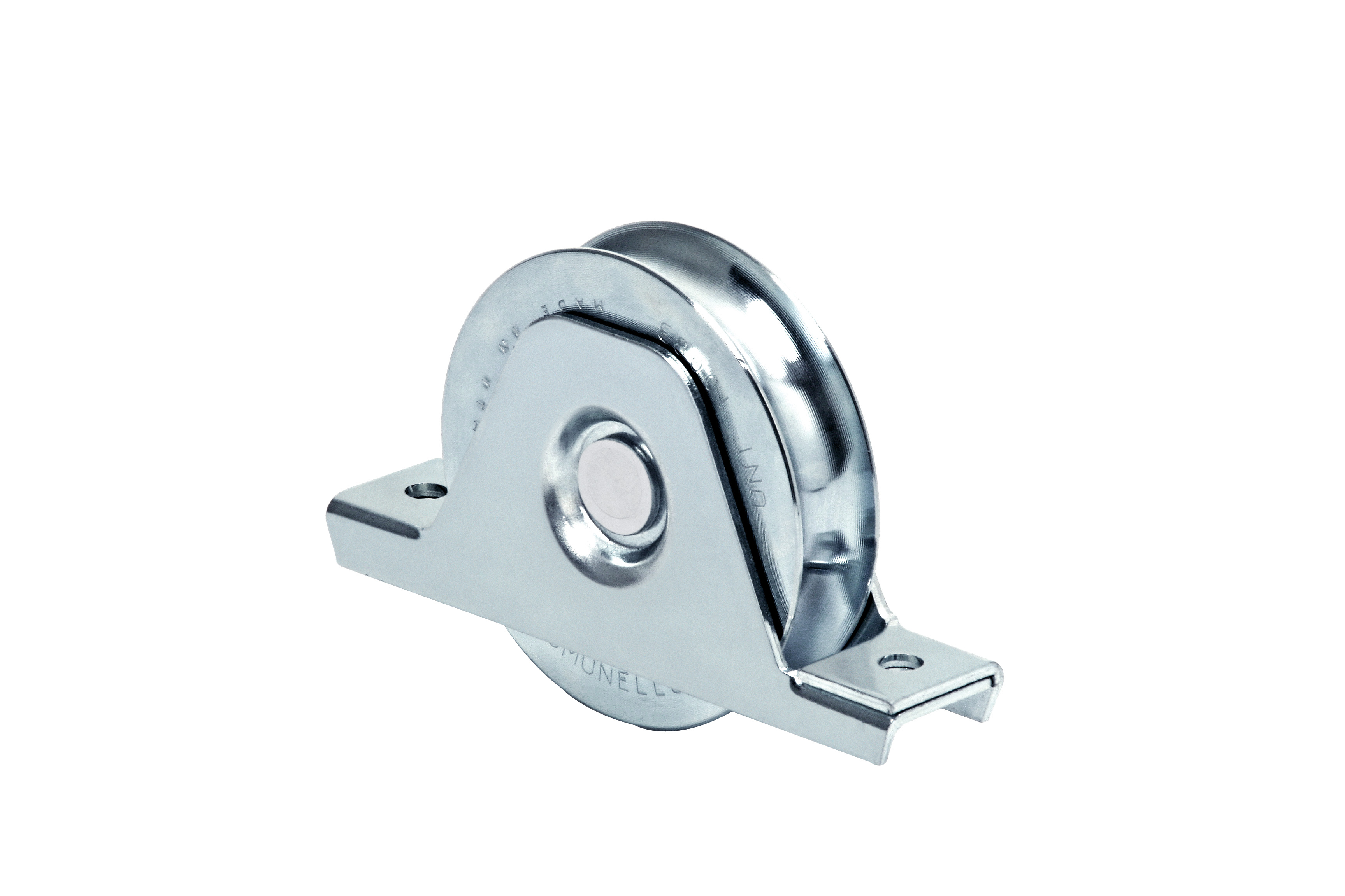 RODA C/ SUPORTE INTERIOR, 2 ROLAMENTOS Ø88
