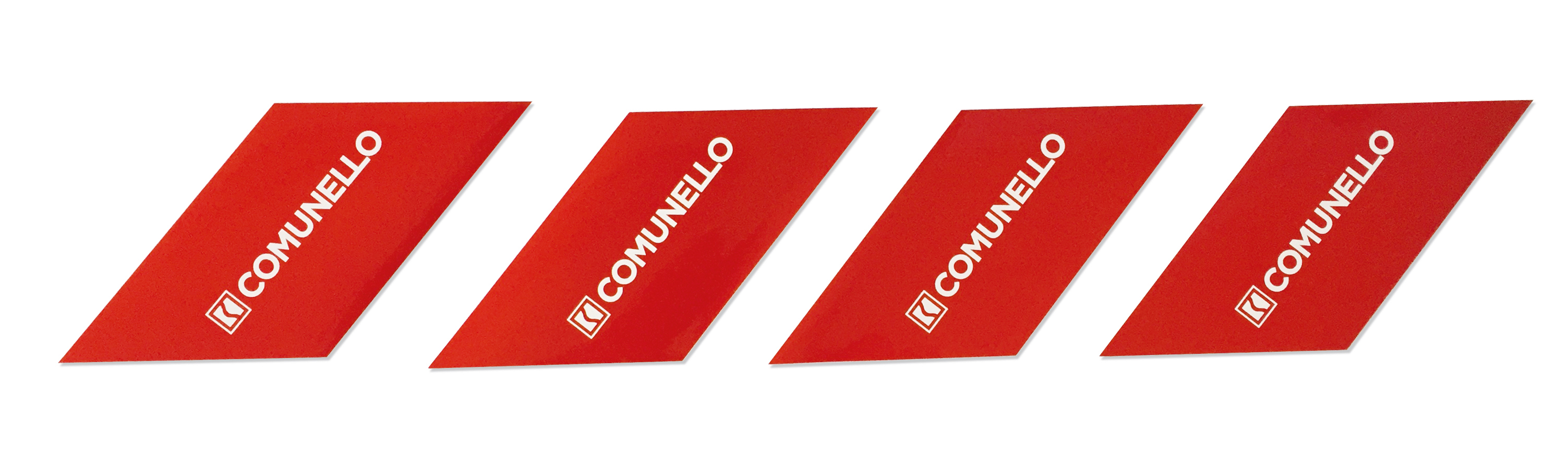 TIRAS ADESIVAS REFLETIVAS COMUNELLO PARA HASTE ( EMB. 30 uni