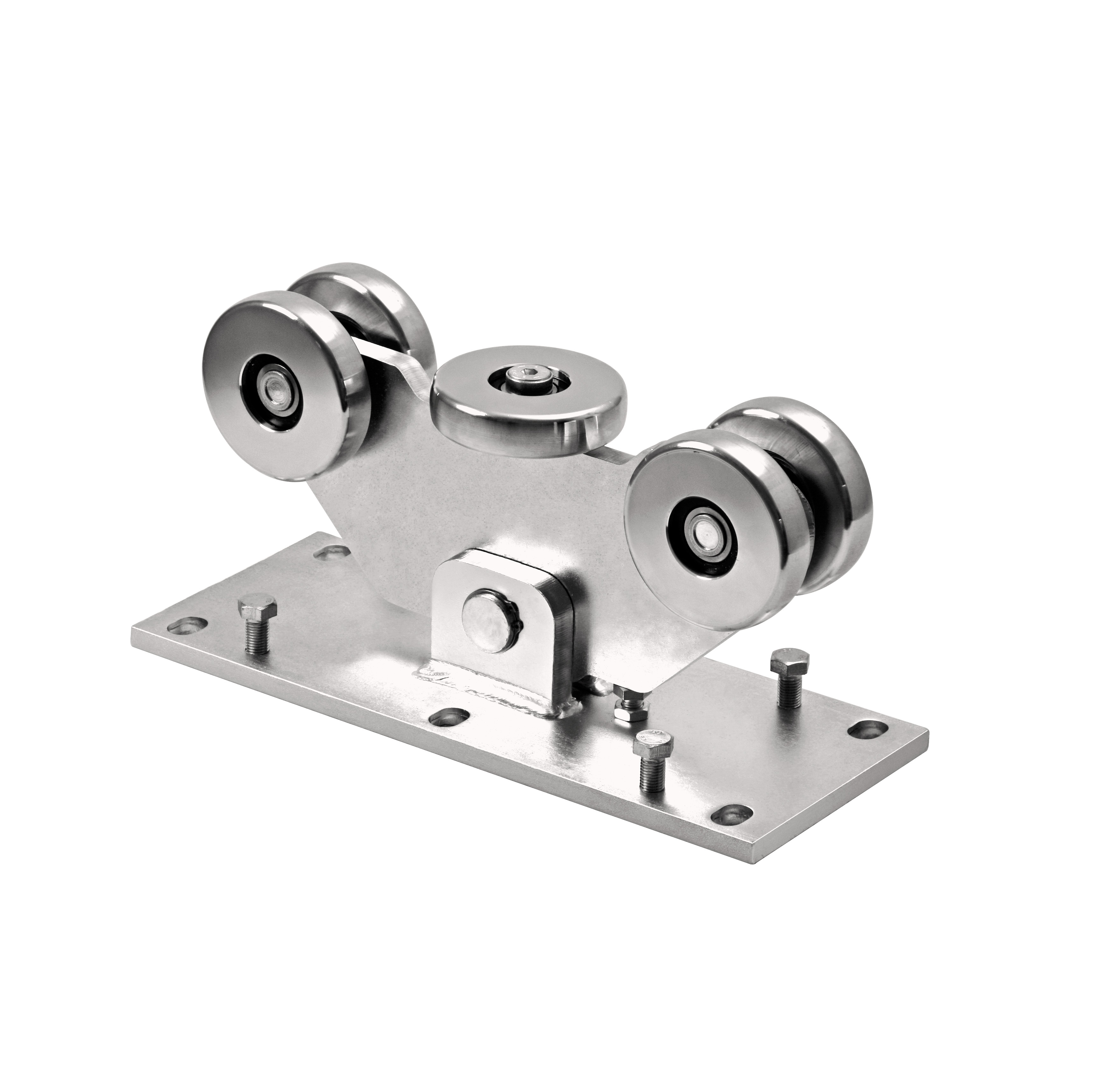 CARRINHO AUTOPORTANTE, 5 ROLAMENTOS, PICOLLO - INOX
